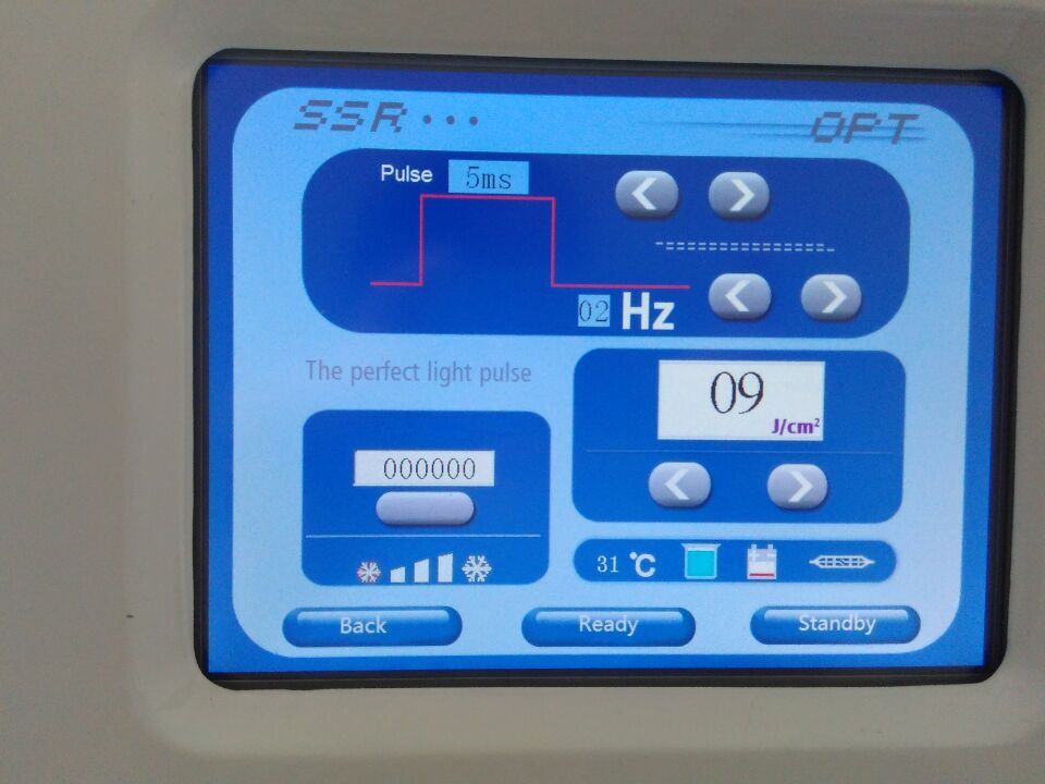 SHR E - Light IPL Beauty Equipment 10MHZ RF Frequency For Face Lifting
