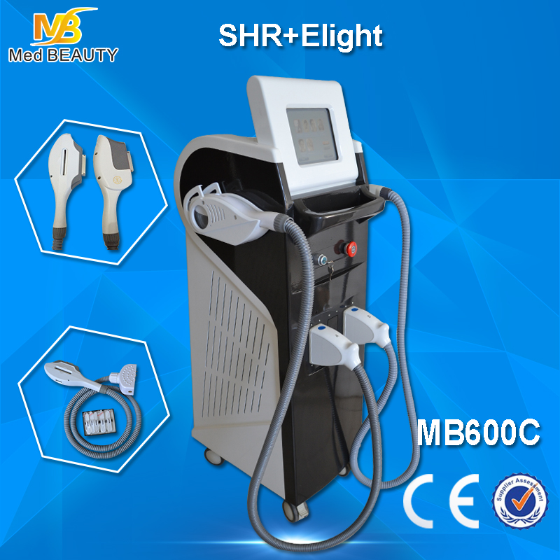 3000W AFT SHR Golden Shr Hair Removal Machine 10MHZ 0.1-9.9ms With Ce