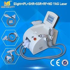 China RF Skin Rejuvenation IPL SHR Hair Removal / Nd Yag Laser Tattoos Removel Beauty Salon Machine supplier