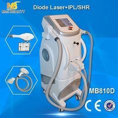 China Pain Free Shr + Ipl + Rf Semiconductor Laser Hair Removing Machine White Color supplier
