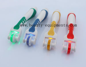 China 540 Needles Derma Rolling System Micro Needle Roller With Blue / Red / Yellow / Green LED Light supplier