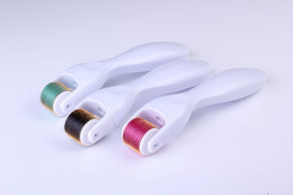 China Acne Scar Removal Derma Rolling System , Titanium Derma Microneedle Roller supplier