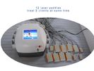 China Abs Plastic Lipo Laser Machine Body Slimming , Weight Loss Machine 12 Pads Diodes Lipo Laser factory