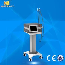 China Vertical Shockwave Therapy Equipment / Extracorporeal Shock Wave Therapy Eswt Machine Reduce Pains distributor